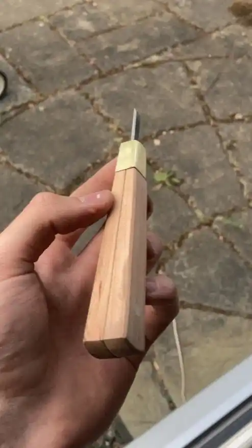 The finished knife